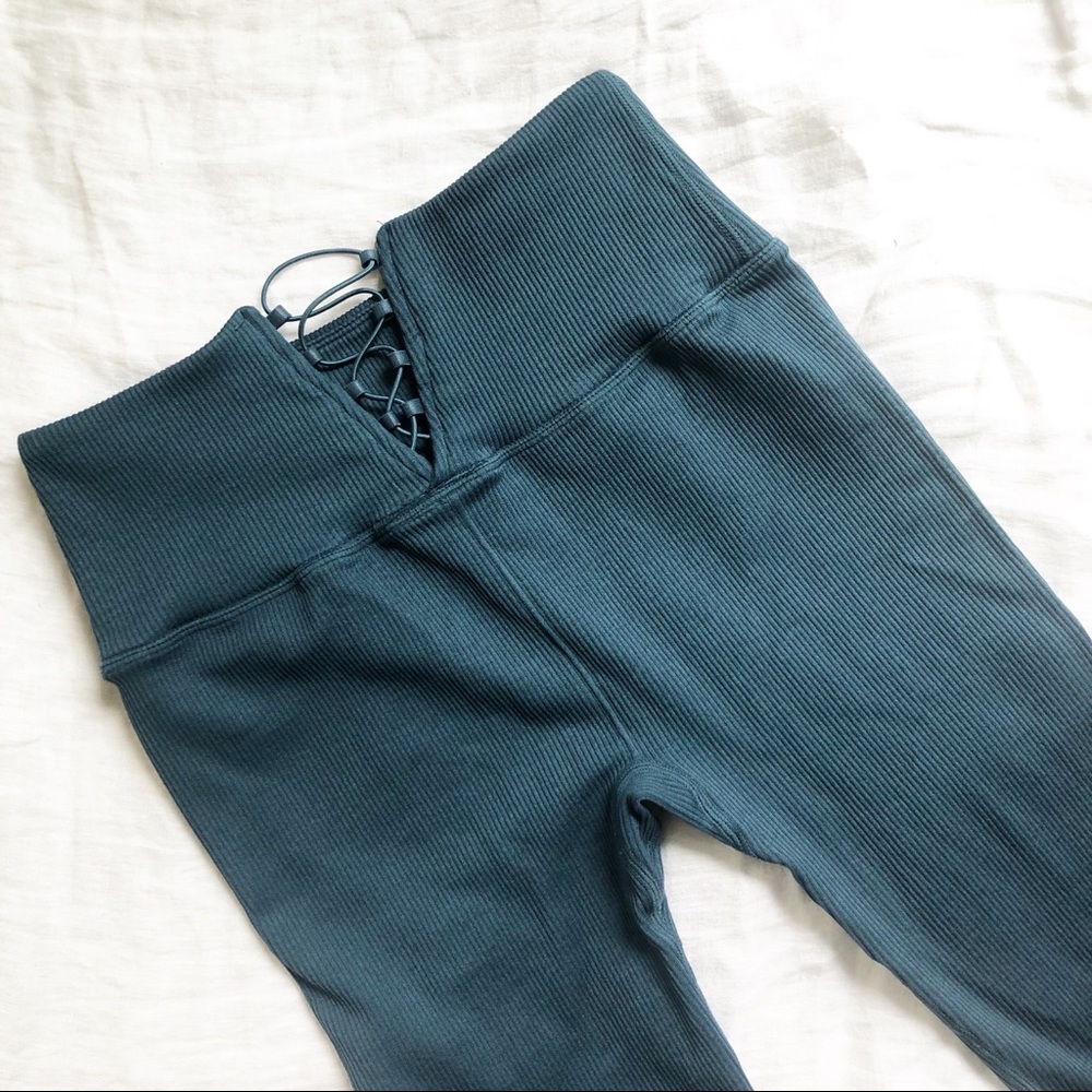 Fabletics High-Waisted Rib Leggings - Picture 2 of 13